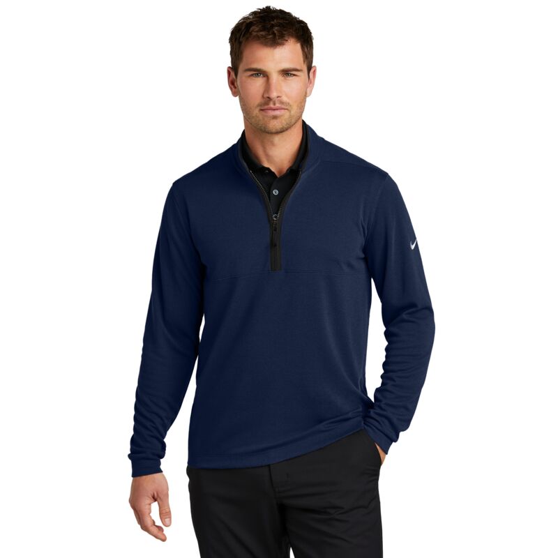 Textured 1/2 Zip Cover Up Thumbnail