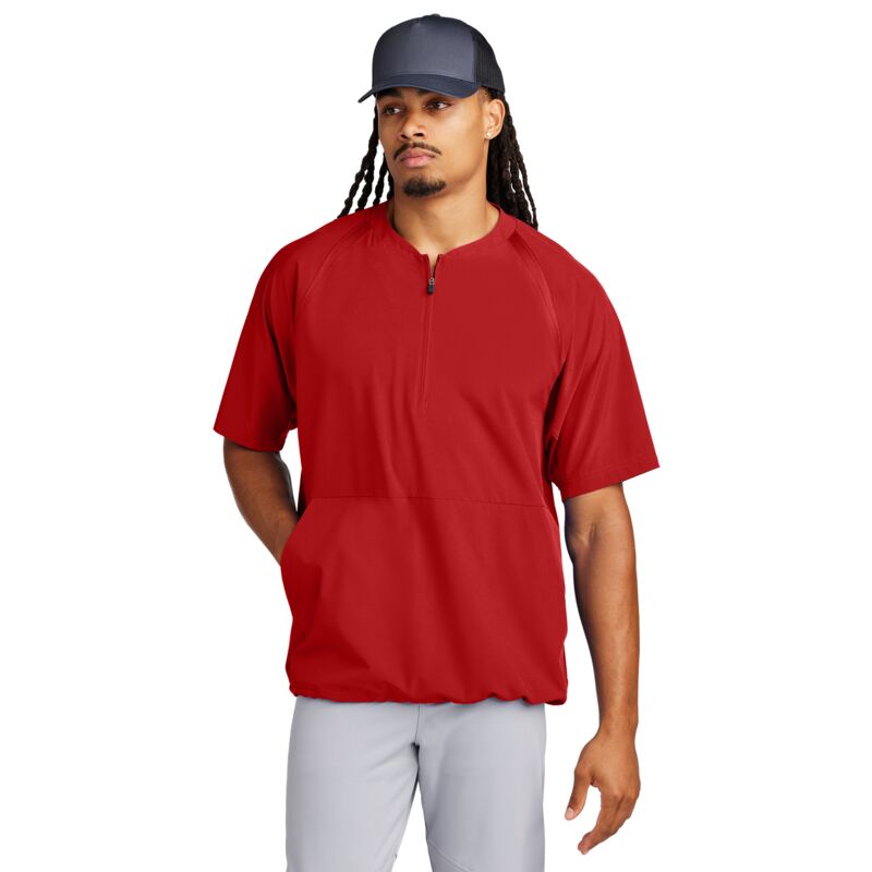 Repeat 1/2 Zip Short Sleeve Jacket Thumbnail