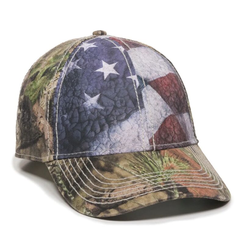 Sublimated Flag Front W/Camo Back Thumbnail