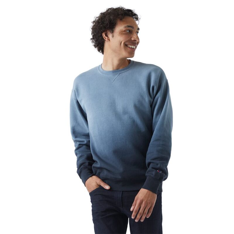 Unisex Dip Dye Crewneck Sweatshirt Thumbnail