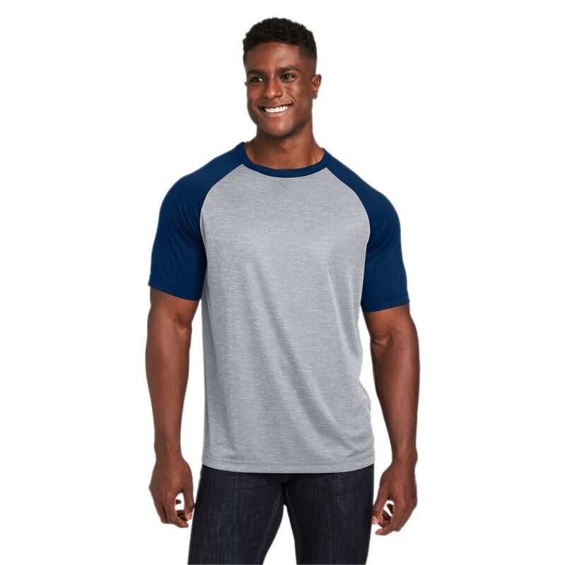 Unisex Zone Colorblock Raglan T-Shirt Thumbnail