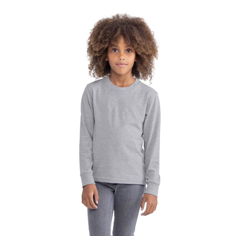 Youth Cotton Long Sleeve Tee Thumbnail