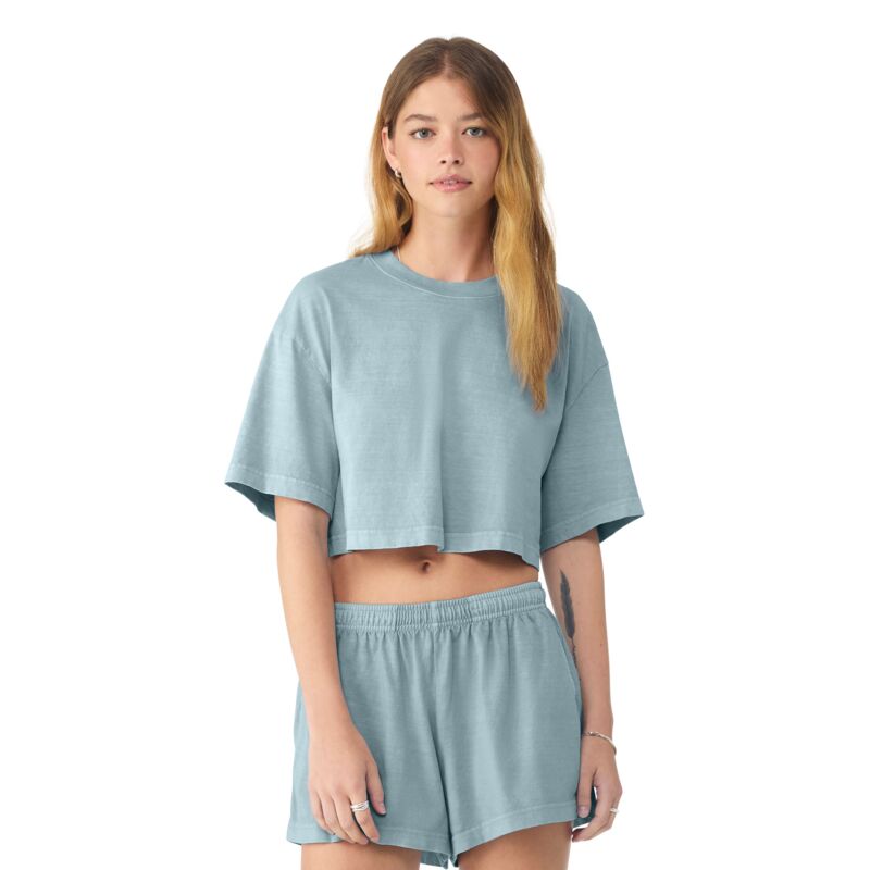 Women's Heavyweight Garment Dyed Cropped Tee Thumbnail