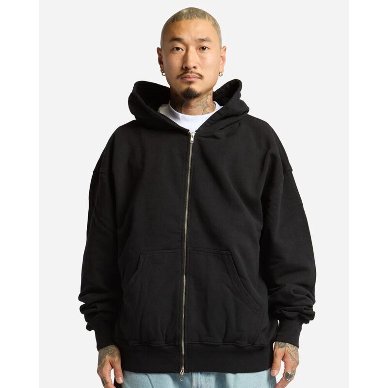 Unisex Max Heavy Fleece Garment-Dyed Full-Zip Hooded Sweatshirt Thumbnail