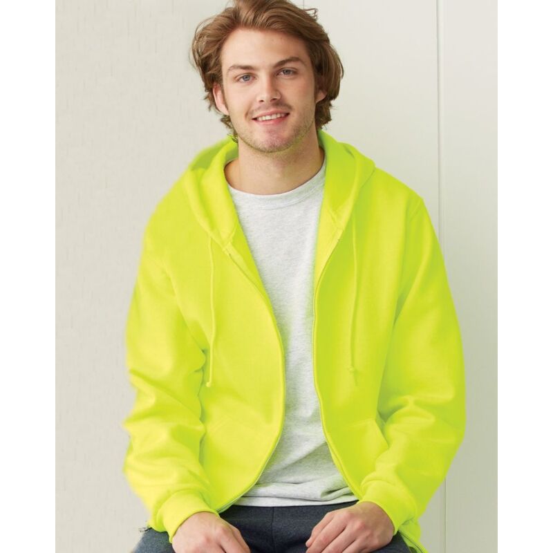 Unisex NuBlend® Full-Zip Hooded Sweatshirt Thumbnail