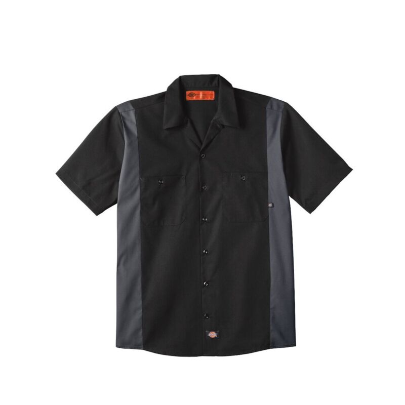 Men's Tall Industrial Colorblocked Short Sleeve Shirt Thumbnail