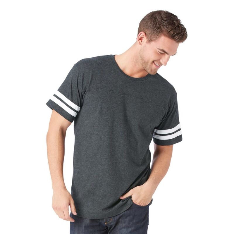 Adult Football Fine Jersey Tee Thumbnail