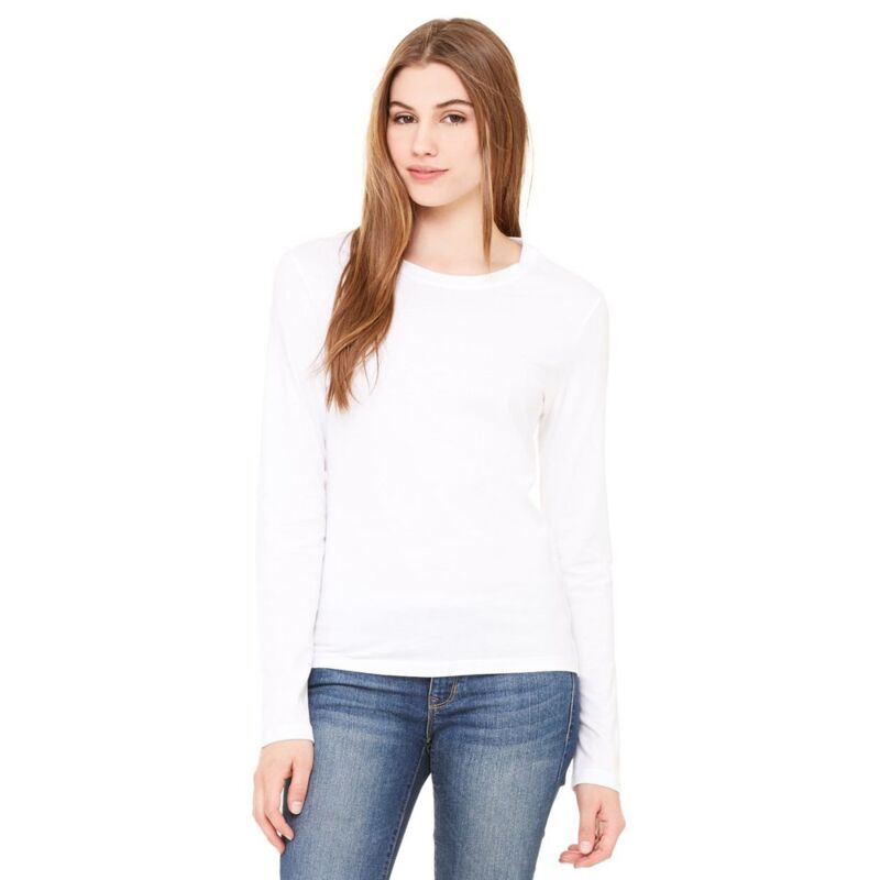 Women's Long Sleeve Jersey Tee Thumbnail