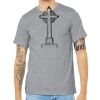 Unisex Heather CVC Short Sleeve Tee Thumbnail