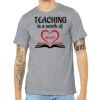 Unisex Heather CVC Short Sleeve Tee Thumbnail