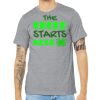Unisex Heather CVC Short Sleeve Tee Thumbnail