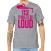 Unisex Heather CVC Short Sleeve Tee Thumbnail